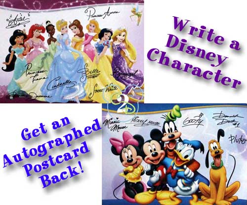 Write A Letter To A Disney Character And Get A Postcard In Return