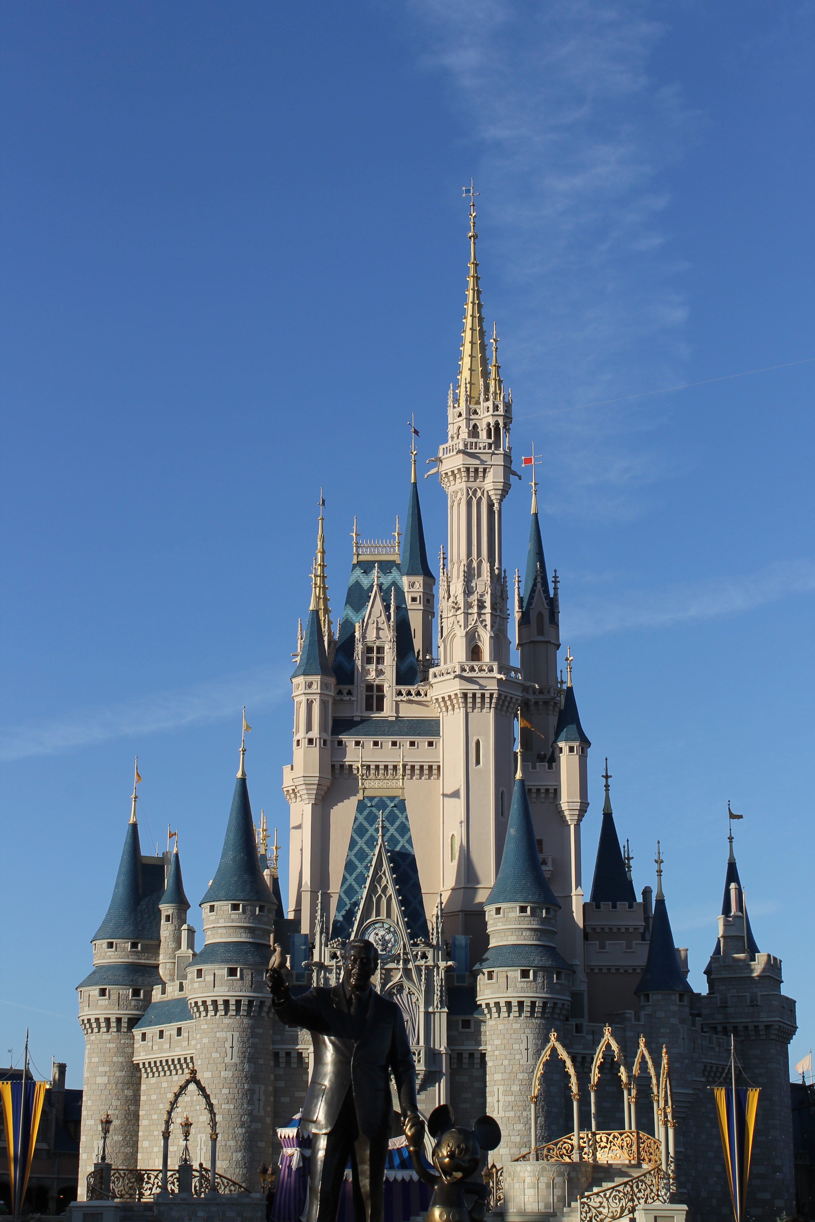 Cinderella's Castle in the Magic Kingdom