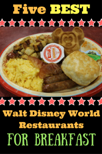5 Best Walt Disney World Restaurants For Breakfast