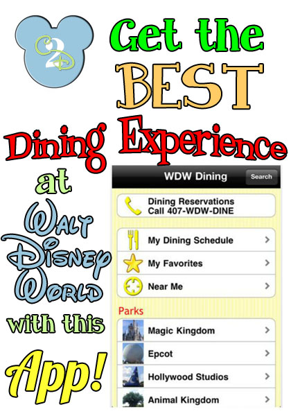 WDW Dining App