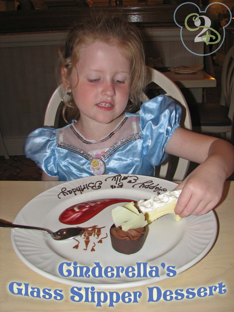 Cinderella's Glass Slipper Dessert