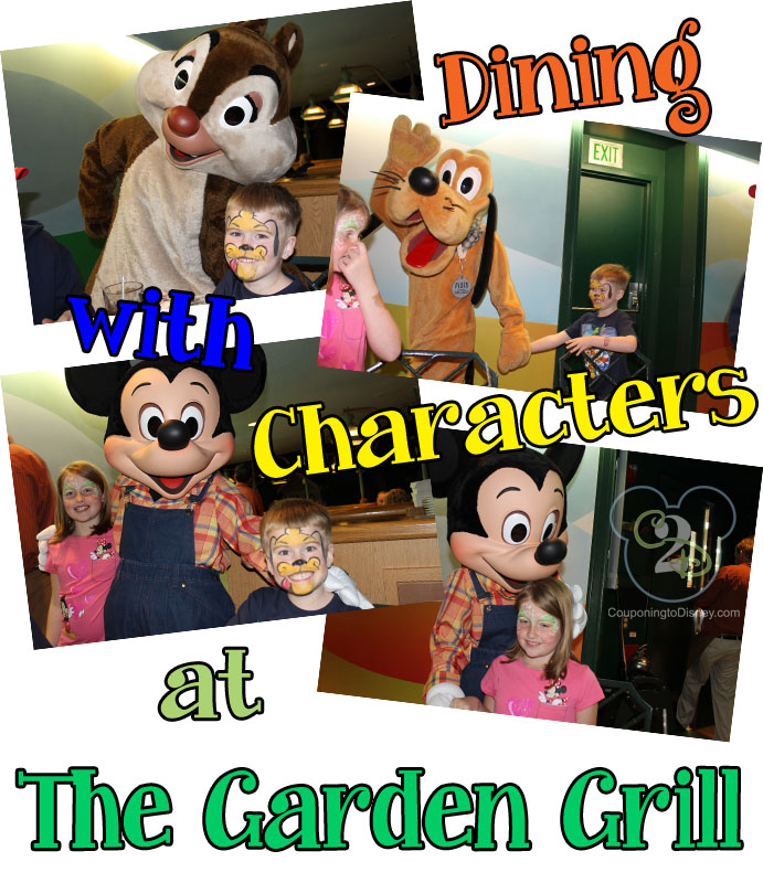 Character Dining at The Garden Grill