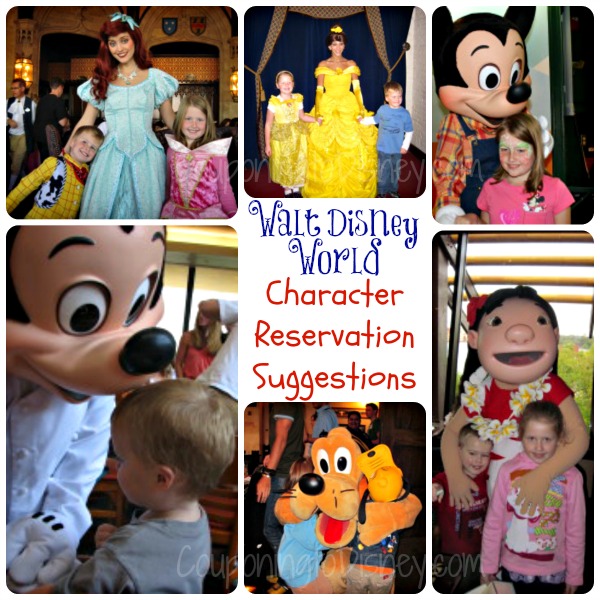 Disney Character Reservations