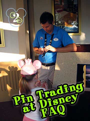 Pin Trading at Walt Disney World