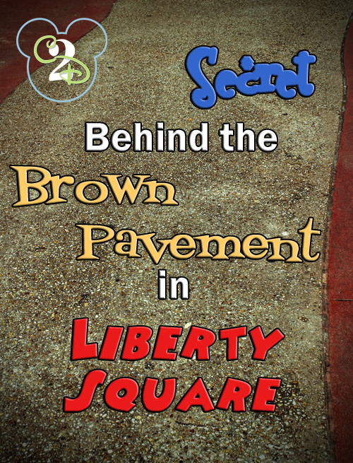 Brown Pavement in Liberty Square