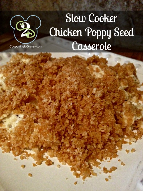 Slow Cooker Chicken Poppy Seed Casserole