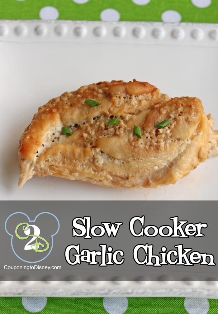 Slow Cooker Garlic Chicken