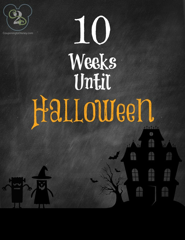 10 Weeks Until Halloween
