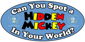 Hidden Mickey Stamp