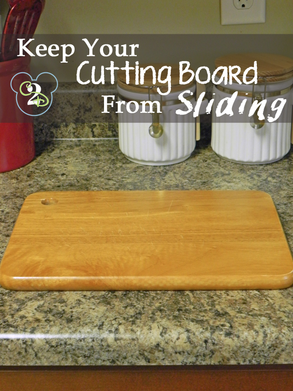 Keep Your Cutting Board From Sliding