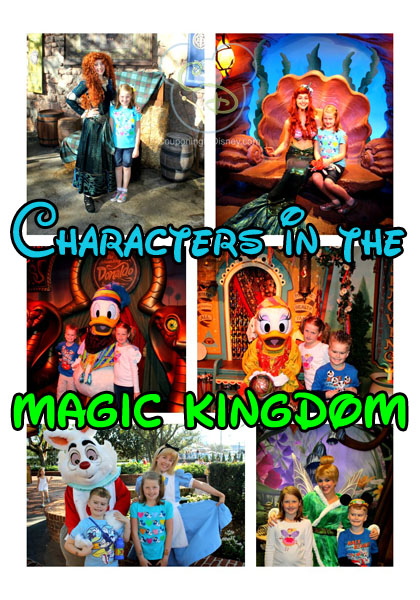 Characters in the Magic Kindgom