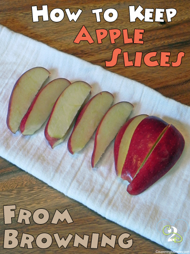 Keep Apple Slices from Browning