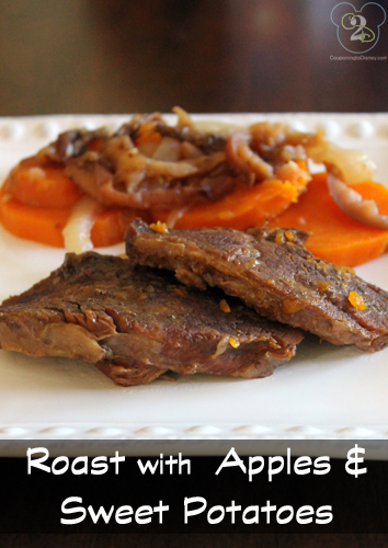 Roast with Apples and Sweet Potatoes