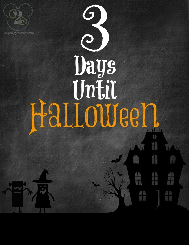 3 Days Until Halloween