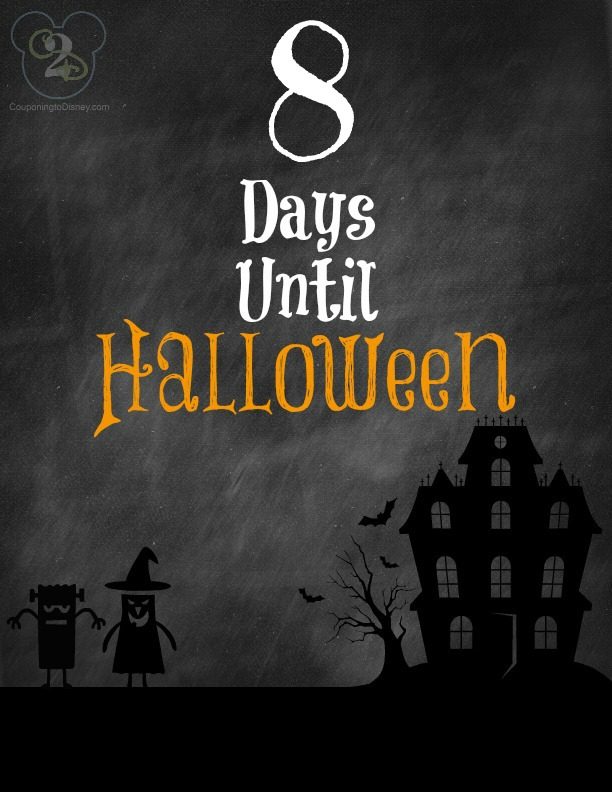 8 Days Until Halloween