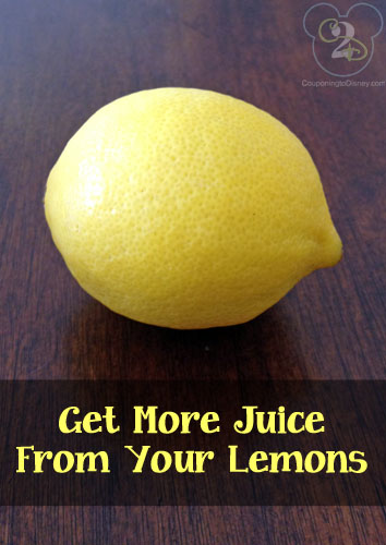 Get More Juice from Your Lemons