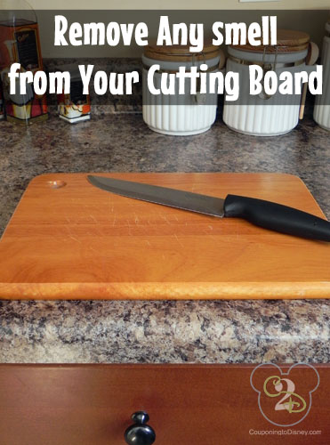 Remove Smell From Cutting Board