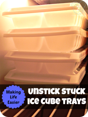 Unstick Ice Cube Trays