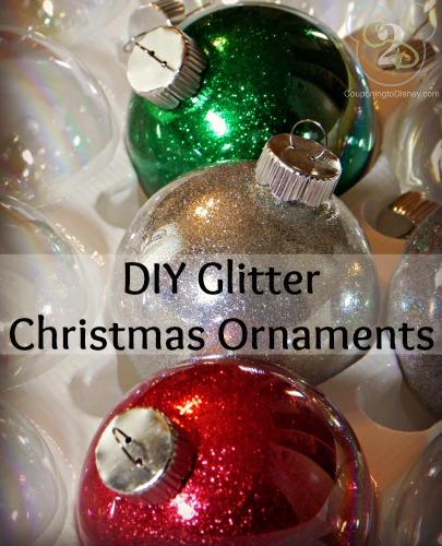 Glitter Ornaments