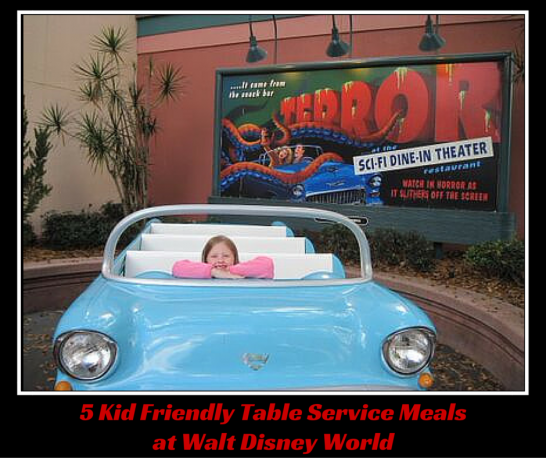Kid Friendly Table Service