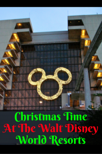 Christmas Time At The Walt Disney World Resorts