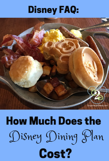 How Much Does the Disney Dining Plan Cost?