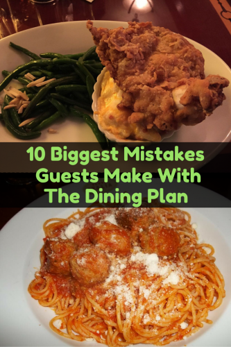10 Biggest Mistakes Guests Make With The Dining Plan