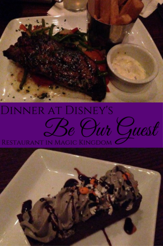 Dinner At Be Our Guest Dining Review