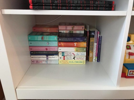 How To Organize Books On A Deep Bookcase