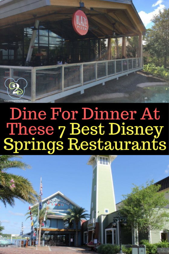 Dine For Dinner At These 7 Best Disney Springs Restaurants
