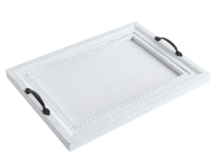 White Picture Frame Tray