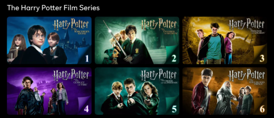 harry potter movies in order to watch