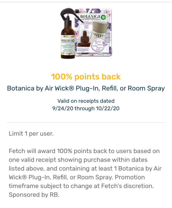 Pay Nothing For Air Wick Botanica