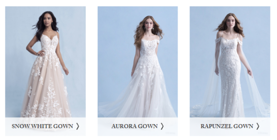21 New Disney Princess Inspired Bridal Gowns For 2021