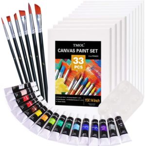 GMMA 7Pcs Painting Knives acrylic paint palette Stainless Steel